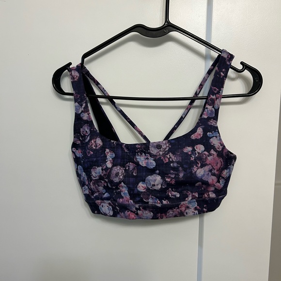 Athleta Other - 🍁Athleta Purple Floral Sports Bra